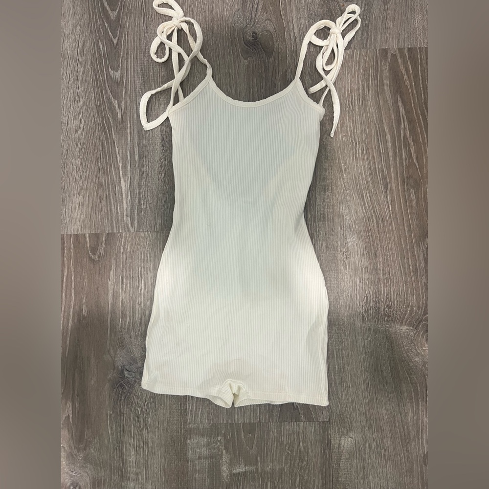 Fashion Nova white jumpsuit